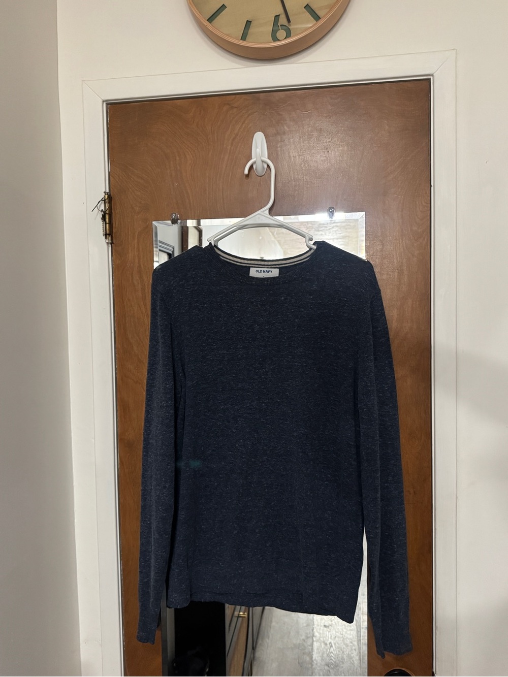 Old Navy Men's Dark Navy Crewneck Sweater